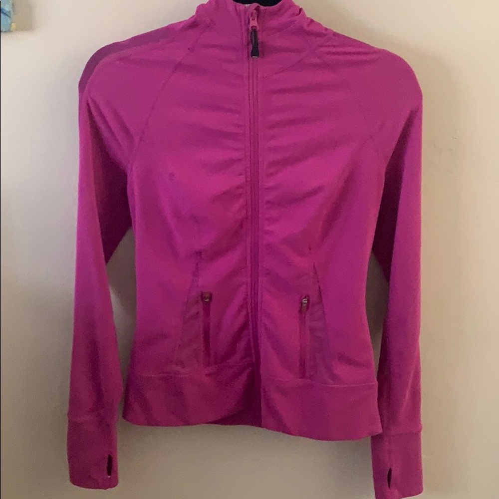 Activewear hooded zip up jacket by Zella